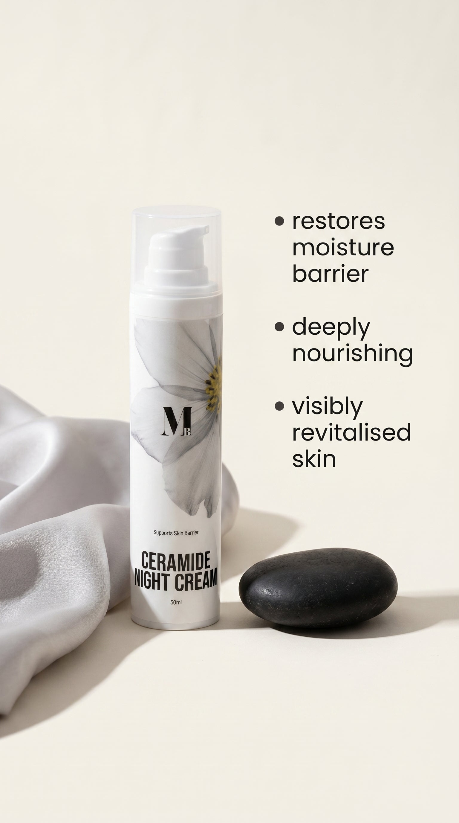 Ceramide Night Cream – Mae Beauty
